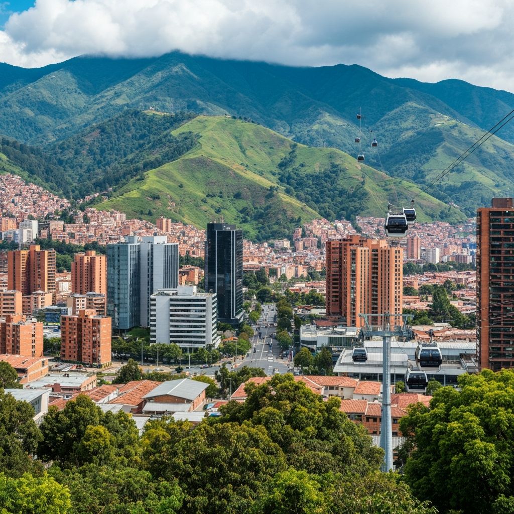 Viajar a Medellín desde Guatemala